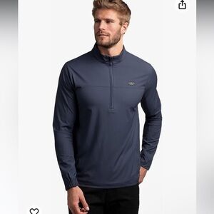 TravisMathew Men’s Stop Over 2.0 Performance Golf Lightweight Full Zip Jacket